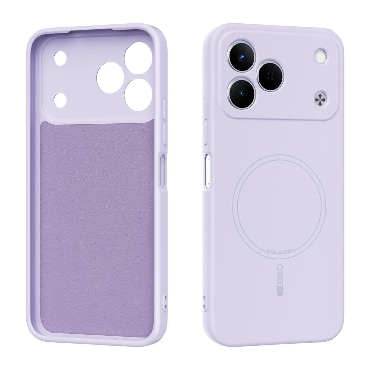 ABEEL Skin-friendly Feel Magsafe Liquid Silicone Phone Case, For Tecno Pova Curve 2 5G, For Tecno Spark 50 4G, For Tecno Camon 50 Pro 4G, For Tecno Camon 50 4G, For Tecno Spark Go 3, For Tecno Spark Slim, For Tecno Pova 7 Pro 5G, For Tecno Pova 7 Ultra 5G