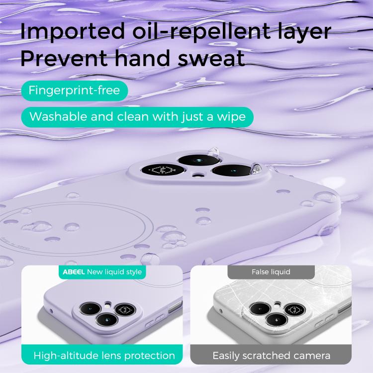 ABEEL Skin-friendly Feel Magsafe Liquid Silicone Phone Case, For Tecno Pova 8 Pro 5G, For Tecno Pova 8 5G, For Tecno Pova Curve 2 5G, For Tecno Spark 50 4G, For Tecno Camon 50 Pro 4G, For Tecno Camon 50 4G, For Tecno Spark Go 3, For Tecno Spark Slim   ...