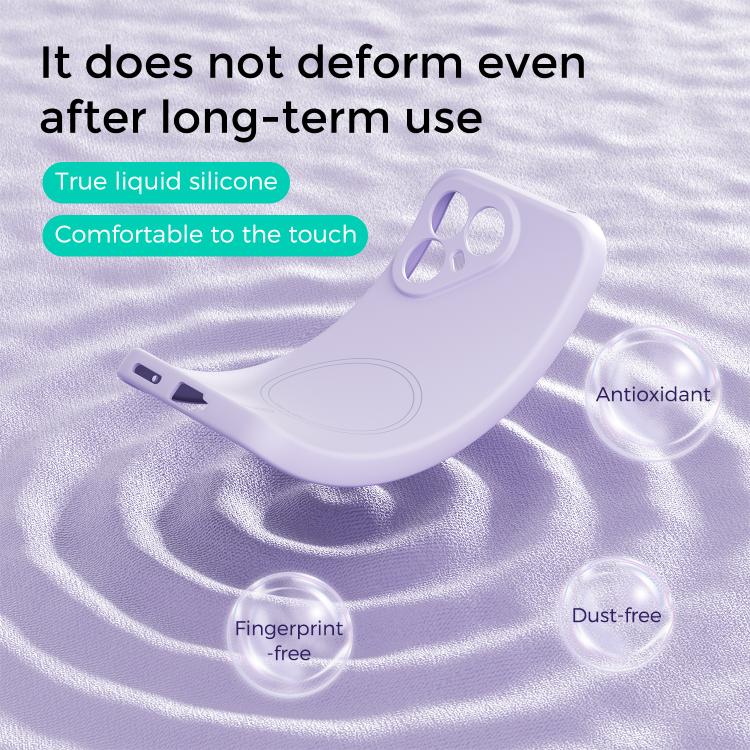 ABEEL Skin-friendly Feel Magsafe Liquid Silicone Phone Case, For Tecno Pova 8 Pro 5G, For Tecno Pova 8 5G, For Tecno Pova Curve 2 5G, For Tecno Spark 50 4G, For Tecno Camon 50 Pro 4G, For Tecno Camon 50 4G, For Tecno Spark Go 3, For Tecno Spark Slim   ...