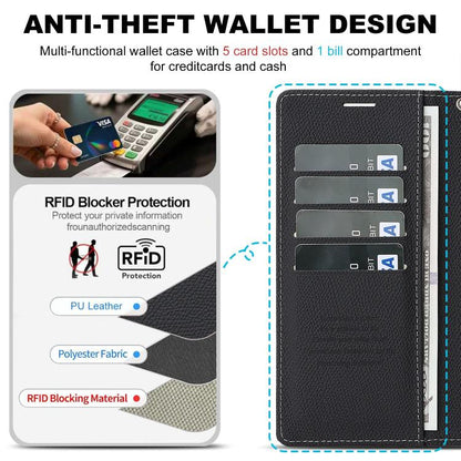 Retro Litchi Texture Vegan Leather Magnetic Wallet Phone Case with Wrist Strap, For Google Pixel 10a, For Google Pixel 10 Pro XL, For Google Pixel 10 / 10 Pro, For Google Pixel 9a, For Google Pixel 9 Pro XL, For Google Pixel 9 / 9 Pro