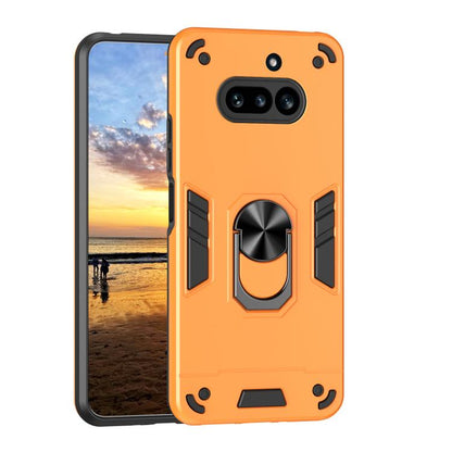 Shockproof Metal Ring Holder Phone Case, For Nothing Phone 4a Pro, For Nothing Phone 4a