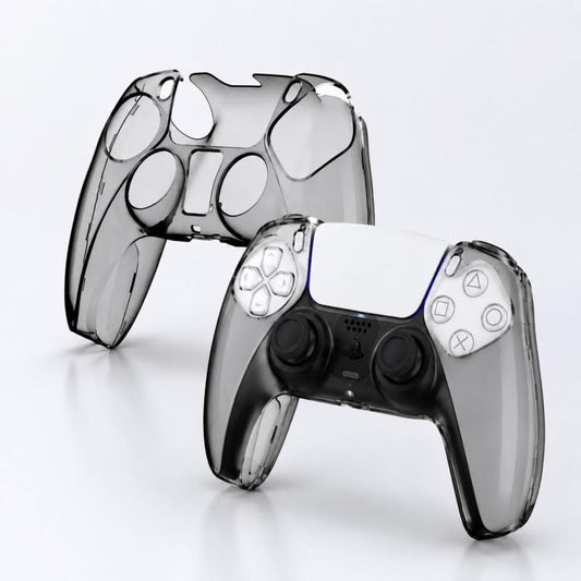 XDcase 2 manettes de jeu, étui de protection divisé en cristal, pour Sony PS5