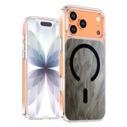Crystal Fox Tail Pattern Magnetic Phone Case, For iPhone 18 Pro / 17 Pro, For iPhone 18 Pro Max / 17 Pro Max