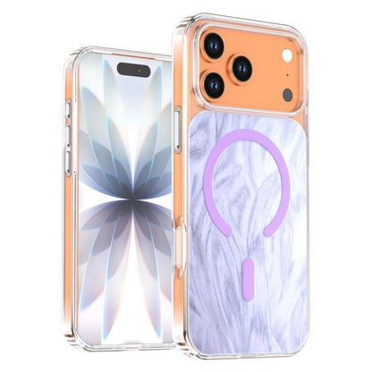 Crystal Fox Tail Pattern Magnetic Phone Case, For iPhone 18 Pro / 17 Pro, For iPhone 18 Pro Max / 17 Pro Max
