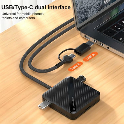 ADS-319 Multifunctional Portable Dual-Purpose Card Reader Storage Box