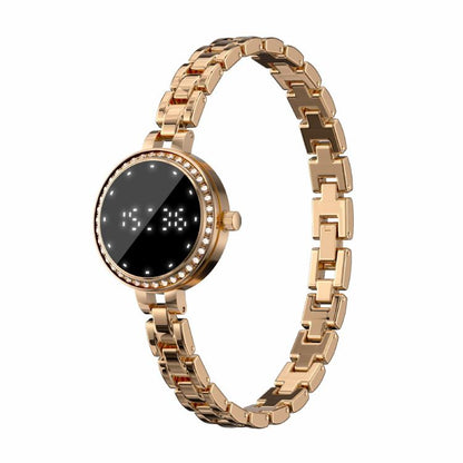 L6 Zinc Alloy Smart Bracelet Supports Call Reminder / Heart Rate / Sleep / Blood Oxygen / Pressure