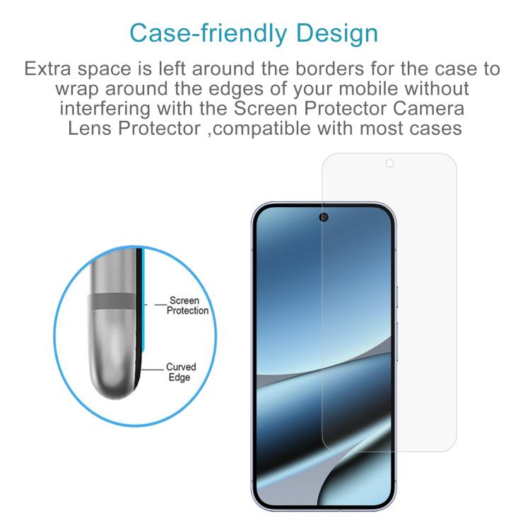 10pcs 0.18mm High Aluminum Tempered Glass Film, Support Fingerprint Unlocking, For Google Pixel 10 Pro XL, For Google Pixel 10 Pro, For Google Pixel 10, For Google Pixel 9 Pro XL, For Google Pixel 9 Pro, For Google Pixel 9