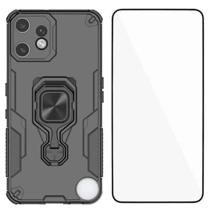 Coque de téléphone WANLONFENG en métal avec béquille et protection d'écran, pour Nothing Phone 4a, pour Nothing Phone 3, pour Nothing CMF Phone 2 Pro