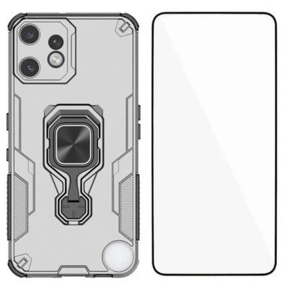 Coque de téléphone WANLONFENG en métal avec béquille et protection d'écran, pour Nothing Phone 4a, pour Nothing Phone 3, pour Nothing CMF Phone 2 Pro