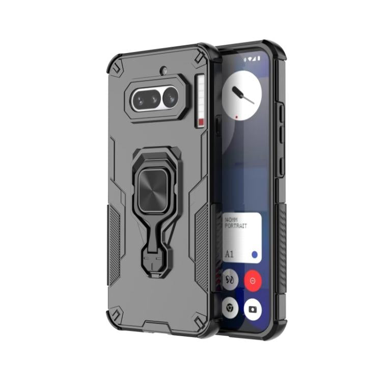 Coque de téléphone WANLONFENG en métal avec béquille et protection d'écran, pour Nothing Phone 4a, pour Nothing Phone 3, pour Nothing CMF Phone 2 Pro