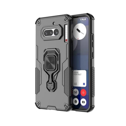 Coque de téléphone WANLONFENG en métal avec béquille et protection d'écran, pour Nothing Phone 4a, pour Nothing Phone 3, pour Nothing CMF Phone 2 Pro