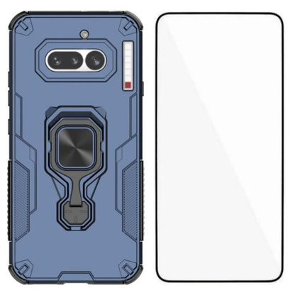 Coque de téléphone WANLONFENG en métal avec béquille et protection d'écran, pour Nothing Phone 4a, pour Nothing Phone 3, pour Nothing CMF Phone 2 Pro