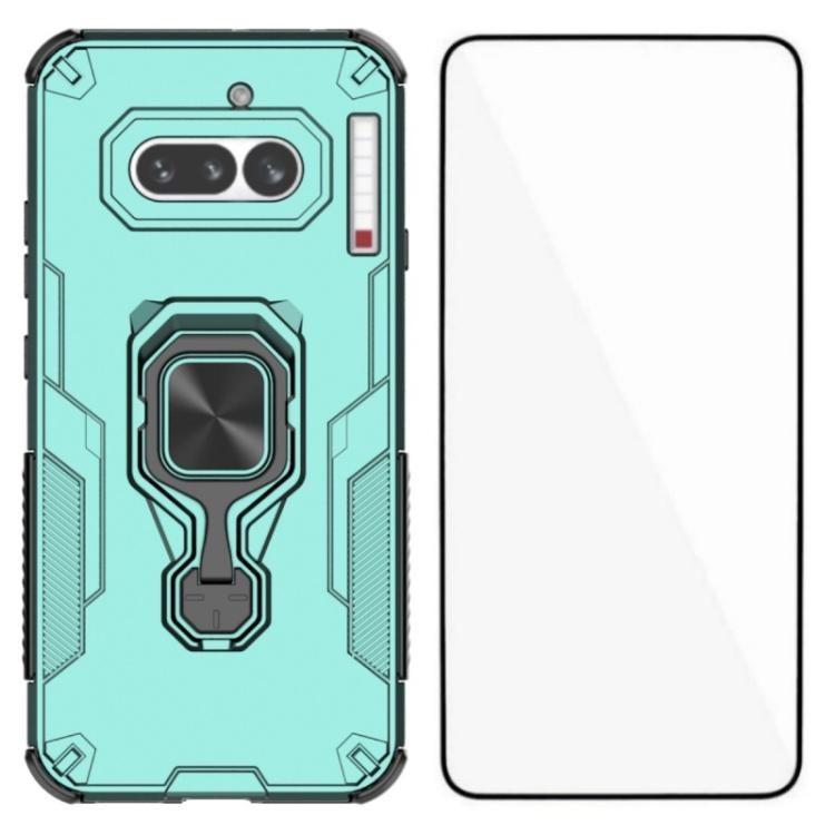 Coque de téléphone WANLONFENG en métal avec béquille et protection d'écran, pour Nothing Phone 4a, pour Nothing Phone 3, pour Nothing CMF Phone 2 Pro