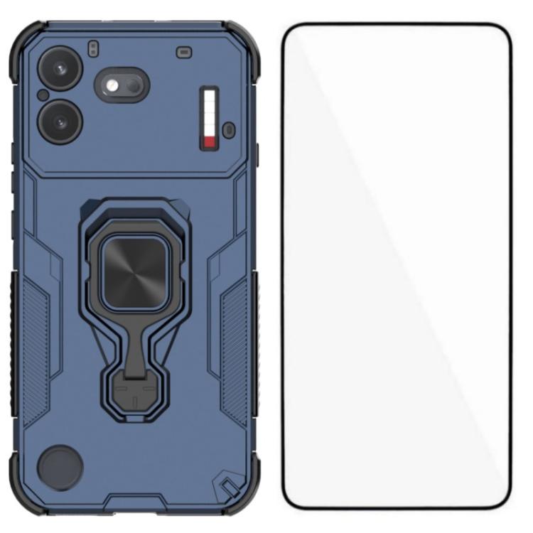 WANLONFENG Metal Kickstand Phone Case with Screen Protector, For Nothing Phone 4b, For Nothing Phone 4a, For Nothing Phone 3, For Nothing CMF Phone 2 Pro