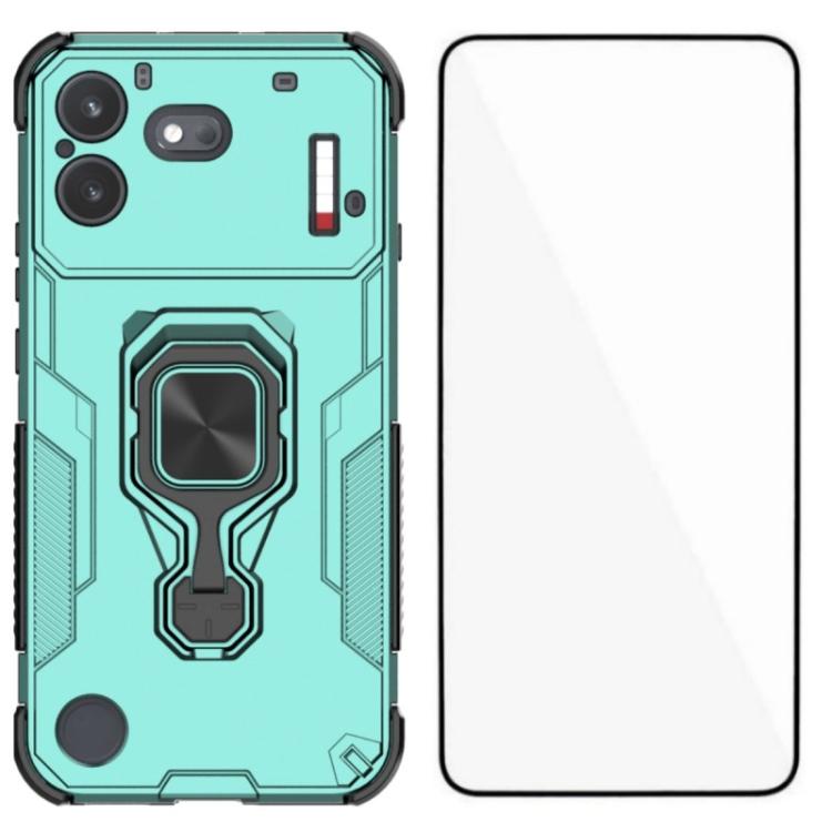 WANLONFENG Metal Kickstand Phone Case with Screen Protector, For Nothing Phone 4b, For Nothing Phone 4a, For Nothing Phone 3, For Nothing CMF Phone 2 Pro