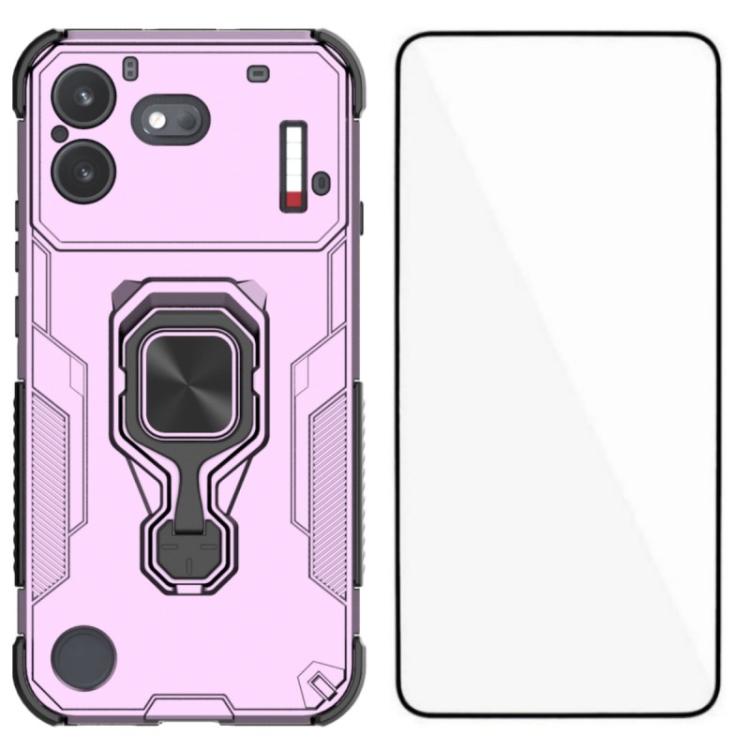 WANLONFENG Metal Kickstand Phone Case with Screen Protector, For Nothing Phone 4b, For Nothing Phone 4a, For Nothing Phone 3, For Nothing CMF Phone 2 Pro