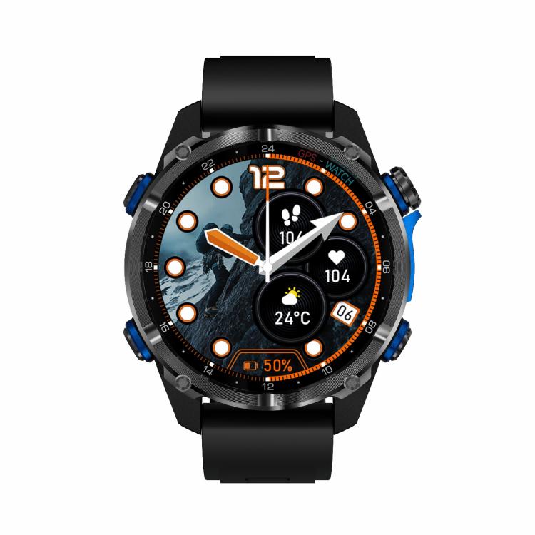 HD350 Pro 1.32 inch AMOLED GPS Sport Smart Watch, Support Bluetooth Call / Sleep / Blood Oxygen / Heart Rate / Long Sitting Health Monitor