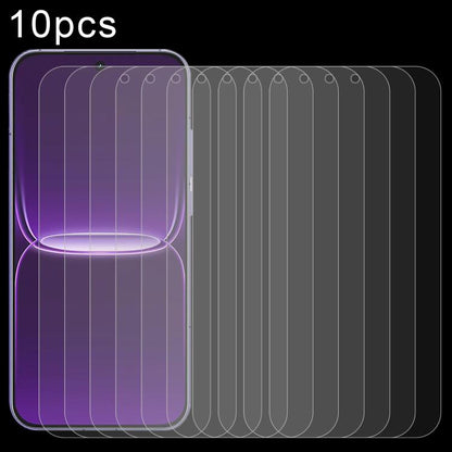 10pcs 0.18mm High Aluminum Tempered Glass Film, Support Fingerprint Unlocking, For Realme Neo8 5G, For Realme 16 Pro 5G