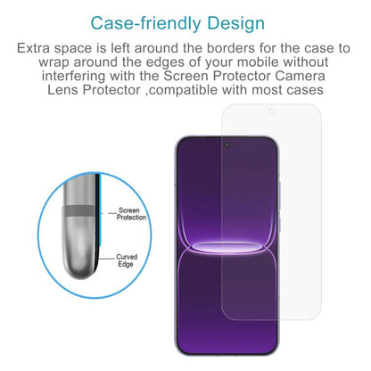 10pcs 0.18mm High Aluminum Tempered Glass Film, Support Fingerprint Unlocking, For Realme Neo8 5G, For Realme 16 Pro 5G