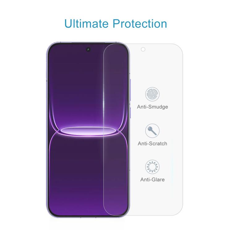 10pcs 0.18mm High Aluminum Tempered Glass Film, Support Fingerprint Unlocking, For Realme Neo8 5G, For Realme 16 Pro 5G