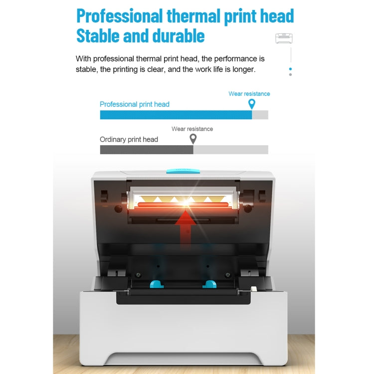 ZJ-8600 76x130 Single Paper Waybill Express Bill Label Printer,, EU Plug, US Plug, UK Plug