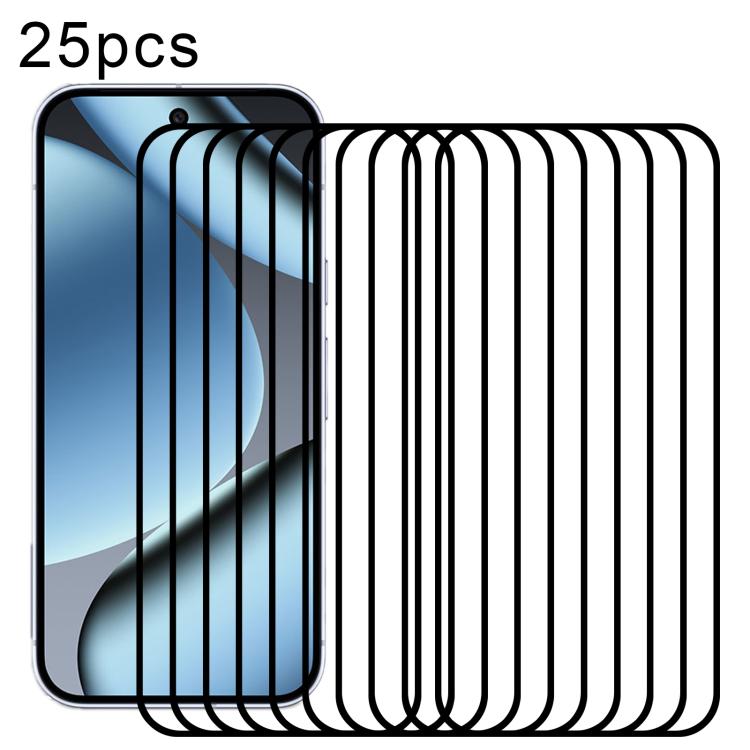 25pcs Full Glue Screen Tempered Glass Film, Support Fingerprint Unlocking, For Google Pixel 10 Pro XL, For Google Pixel 10 Pro, For Google Pixel 10, For Google Pixel 9 Pro XL, For Google Pixel 9 Pro, For Google Pixel 9, For Google Pixel 8a             ...