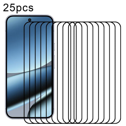 25pcs Full Glue Screen Tempered Glass Film, Support Fingerprint Unlocking, For Google Pixel 10 Pro XL, For Google Pixel 10 Pro, For Google Pixel 10, For Google Pixel 9 Pro XL, For Google Pixel 9 Pro, For Google Pixel 9, For Google Pixel 8a             ...