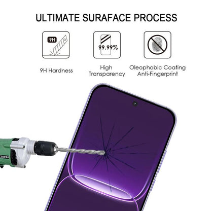25pcs Full Glue Screen Tempered Glass Film, Support Fingerprint Unlocking, For Realme Neo8 5G, For Realme 16 Pro 5G