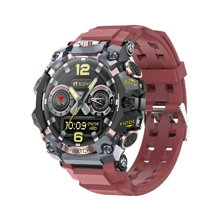 S669 1.75 inch AMOLED GPS Sport Smart Watch, Support Bluetooth Call / Sleep / Blood Oxygen / Heart Rate / Female Menstrual Cycle