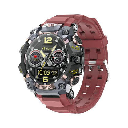 S669 1.75 inch AMOLED GPS Sport Smart Watch, Support Bluetooth Call / Sleep / Blood Oxygen / Heart Rate / Female Menstrual Cycle