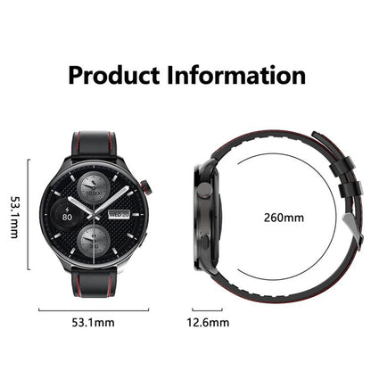 S669 1.75 inch AMOLED GPS Sport Smart Watch, Support Bluetooth Call / Sleep / Blood Oxygen / Heart Rate / Female Menstrual Cycle