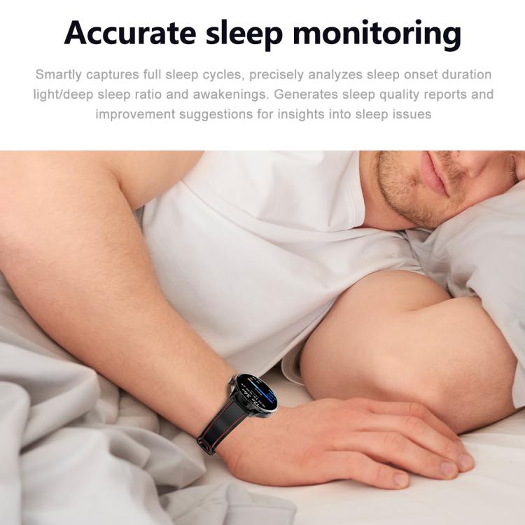 S669 1.75 inch AMOLED GPS Sport Smart Watch, Support Bluetooth Call / Sleep / Blood Oxygen / Heart Rate / Female Menstrual Cycle