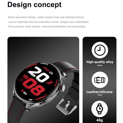 S669 1.75 inch AMOLED GPS Sport Smart Watch, Support Bluetooth Call / Sleep / Blood Oxygen / Heart Rate / Female Menstrual Cycle