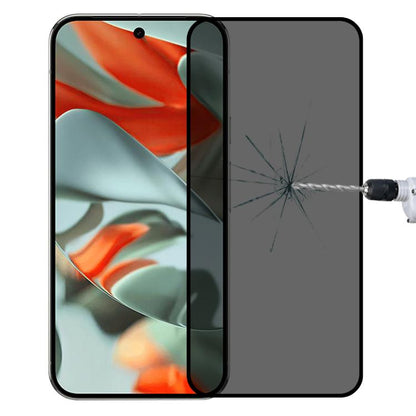 Full Cover Anti-peeping Tempered Glass Film, Support Fingerprint Unlocking, For Google Pixel 10 Pro XL, For Google Pixel 10 Pro, For Google Pixel 10, For Google Pixel 9 Pro XL, For Google Pixel 9 Pro, For Google Pixel 9, For Google Pixel 8a            ...