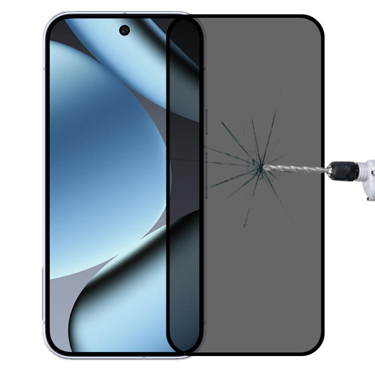 Full Cover Anti-peeping Tempered Glass Film, Support Fingerprint Unlocking, For Google Pixel 10 Pro XL, For Google Pixel 10 Pro, For Google Pixel 10, For Google Pixel 9 Pro XL, For Google Pixel 9 Pro, For Google Pixel 9, For Google Pixel 8a            ...