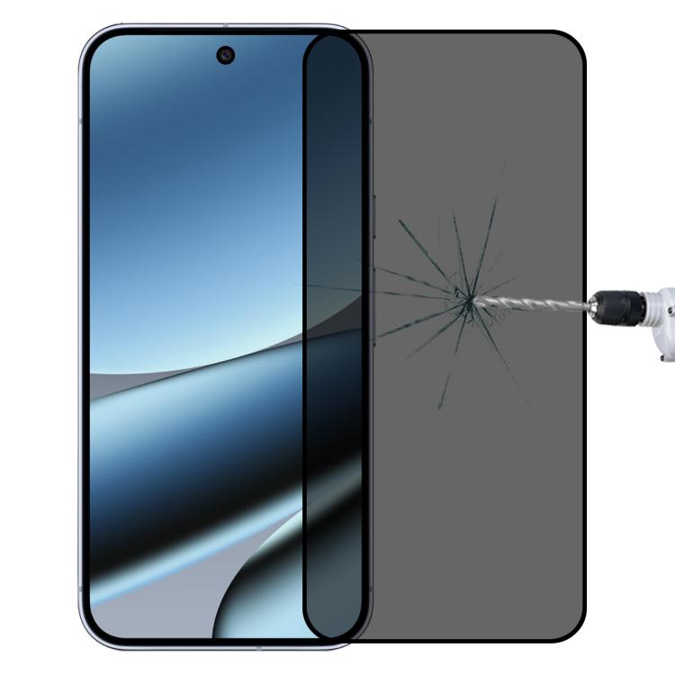 Full Cover Anti-peeping Tempered Glass Film, Support Fingerprint Unlocking, For Google Pixel 10 Pro XL, For Google Pixel 10 Pro, For Google Pixel 10, For Google Pixel 9 Pro XL, For Google Pixel 9 Pro, For Google Pixel 9, For Google Pixel 8a            ...