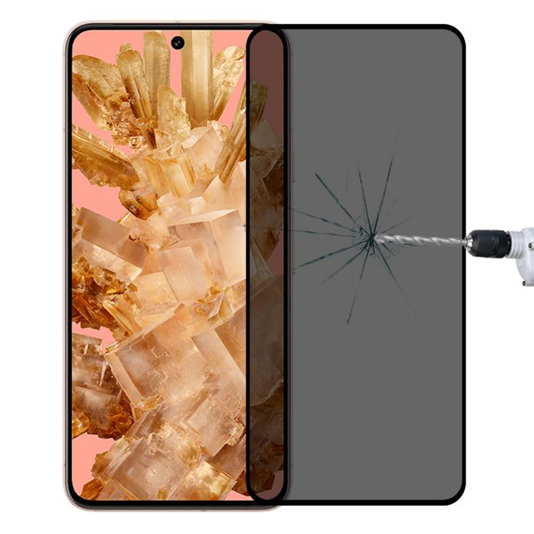 Full Cover Anti-peeping Tempered Glass Film, Support Fingerprint Unlocking, For Google Pixel 10 Pro XL, For Google Pixel 10 Pro, For Google Pixel 10, For Google Pixel 9 Pro XL, For Google Pixel 9 Pro, For Google Pixel 9, For Google Pixel 8a            ...