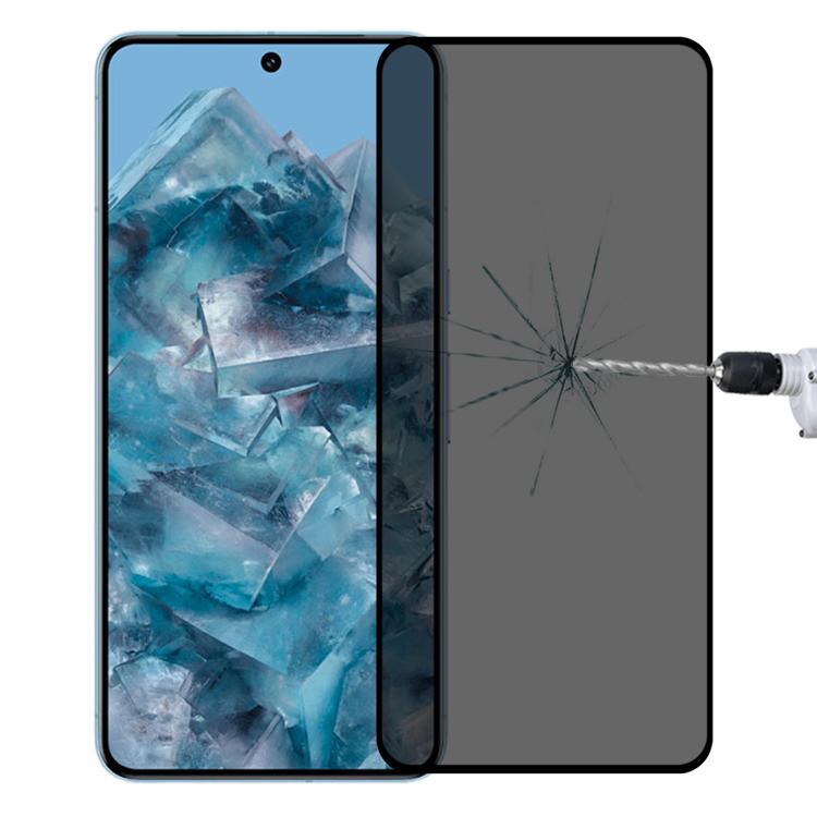 Full Cover Anti-peeping Tempered Glass Film, Support Fingerprint Unlocking, For Google Pixel 10 Pro XL, For Google Pixel 10 Pro, For Google Pixel 10, For Google Pixel 9 Pro XL, For Google Pixel 9 Pro, For Google Pixel 9, For Google Pixel 8a            ...
