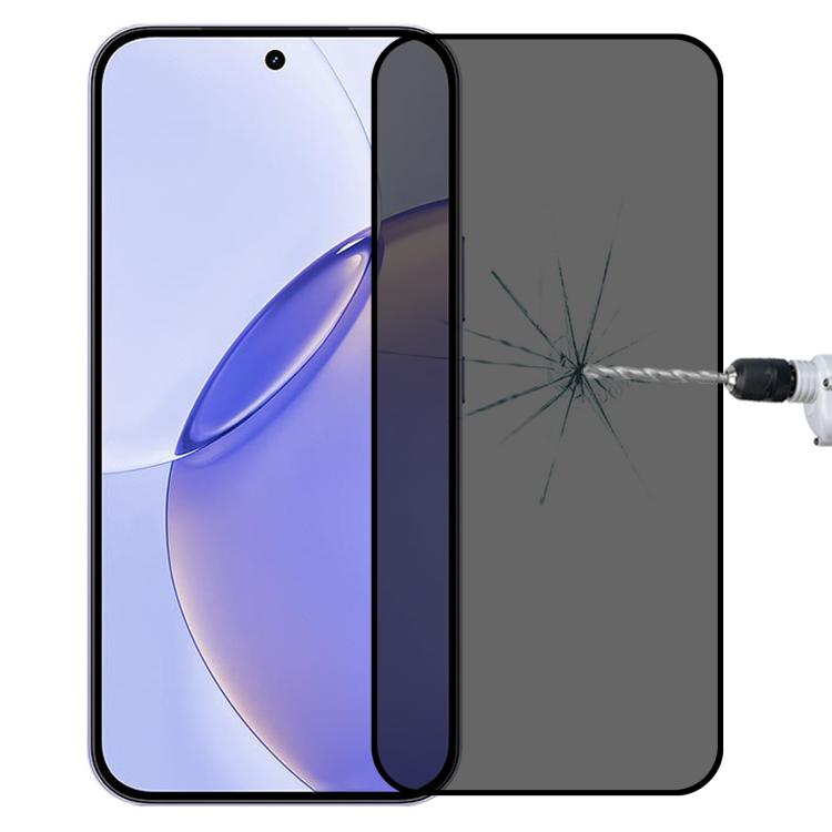 Full Cover Anti-peeping Tempered Glass Film, Support Fingerprint Unlocking, For Realme Neo8 5G, For Realme 16 Pro 5G