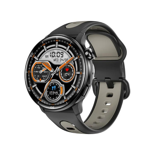 Montre intelligente de sport S666 avec écran AMOLED HD de 1,43 pouce et GPS, compatible appels Bluetooth / suivi du sommeil / oxygène sanguin / fréquence cardiaque / cycle menstruel féminin