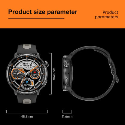 S666 1.43 inch AMOLED HD GPS Sport Smart Watch, Support Bluetooth Call / Sleep / Blood Oxygen / Heart Rate / Female Menstrual Cycle