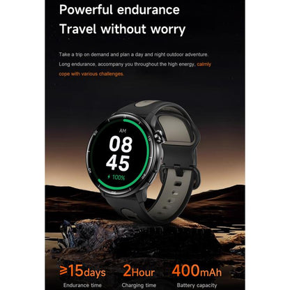 S666 1.43 inch AMOLED HD GPS Sport Smart Watch, Support Bluetooth Call / Sleep / Blood Oxygen / Heart Rate / Female Menstrual Cycle