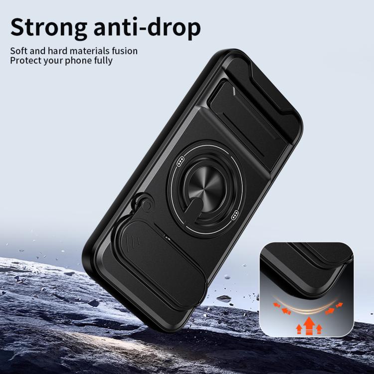 Lens Sliding Window Multifunctional Magnetic Shockproof Phone Case, For Google Pixel 11 / 11 Pro, For Google Pixel 10a, For Google Pixel 9a, For Google Pixel 9 Pro XL 5G, For Google Pixel 9, For Google Pixel 8a, For Google Pixel 8 Pro, For Google Pixel...