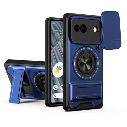 Lens Sliding Window Multifunctional Magnetic Shockproof Phone Case, For Google Pixel 11 / 11 Pro, For Google Pixel 10a, For Google Pixel 9a, For Google Pixel 9 Pro XL 5G, For Google Pixel 9, For Google Pixel 8a, For Google Pixel 8 Pro, For Google Pixel...
