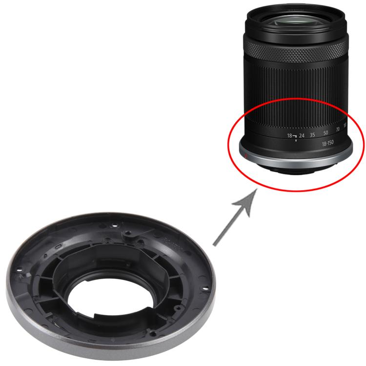 Camera Lens Bayonet Mount Ring, For Canon RF-S18-150mm F3.5-6.3 IS STM, For Canon EF-S 55-250mm f/4-5.6 IS II, For Canon EF-M 18-150mm f/3.5-6.3 IS STM