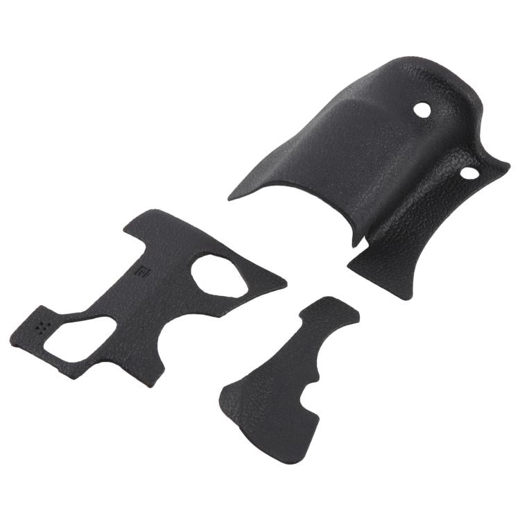 OEM Rubber Shell Decorative Leather Three Pieces Set, For Canon EOS 6D Mark II, For Canon EOS 5D Mark IV
