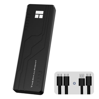THERMALRIGHT HR-EB109 M.2 NVMe SSD Enclosure with USB to Type-C Cable & Type-C to Type-C Cable, EB109 A-C & C-C Cable