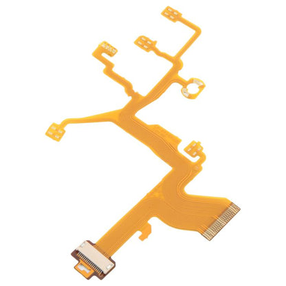 Camera Lens Mount Flex Cable with Socket, For Sony DSC-W130, For Sony DSC-W220, For Sony DSC-W120, For Sony DSC-W230