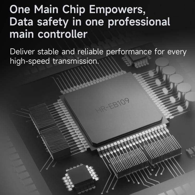 THERMALRIGHT HR-EB109 M.2 NVMe SSD Enclosure with Type-C to Type-C Cable, EB109 C-C Cable