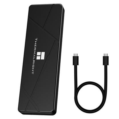 THERMALRIGHT HR-EB115 M.2 NVMe / SATA Dual Protocol SSD Enclosure with Type-C to Type-C Cable, EB115 Dual Protocol